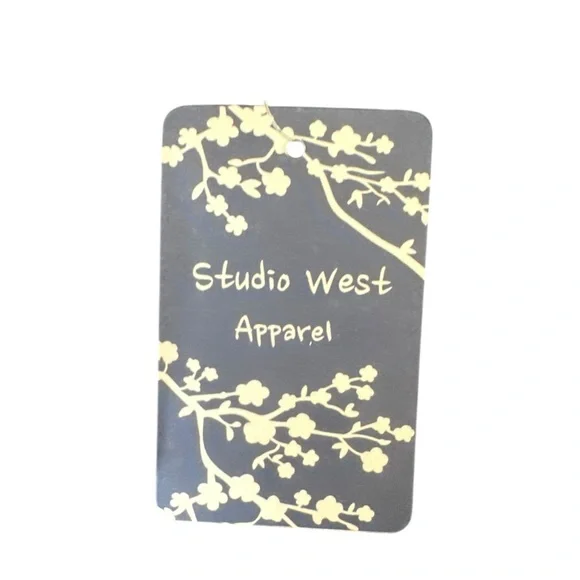 Studio West Boho Peasant Tunic Top – Blue – Size 2X - Picture 10 of 10